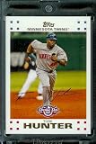 2007 Topps Opening Day #152 Torii Hunter Minnesota Twins - Mint Condition - Shipped in Protective Display Case !