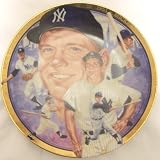 The Legendary MICKEY MANTLE From The Best Of Baseball Plate Collection - The Hamilton Collection - 1992 Sports Impressions Collector Plate - #91M