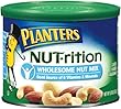 Planters NUT-rition Mix (Macademias, Cashews and Almonds), Lightly Salted, 9.75-Ounce Cans (Pack of 3)