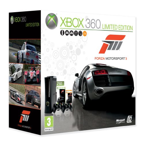 Console XBOX 360 (250Go) - Edition Limitée 'Super Elite' Forza Motorsport 3