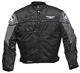 Joe Rocket Goldwing Super Tour Sport Mens Textile Motorcycle Jacket Black/Titanium XXL-Tall