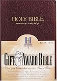King James Version Gift and Award Burgundy Imitation Leather/463404 (0879814632) by [???]