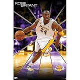 Kobe Bryant NBA Los Angeles Lakers Poster Print 22x34 Poster Print, 22x34 Poster Print, 22x34