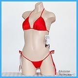 SEXY BRAZILIAN THONG BIKINI (Candy Apple Red) C/D Cup