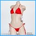 Apparel : SEXY BRAZILIAN THONG BIKINI (Candy Apple Red) C/D Cup