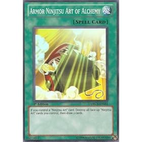  Yu-Gi-Oh! - Armor Ninjitsu Art of Alchemy (ORCS-EN051) - Order of Chaos - 1st Edition - Super Rare