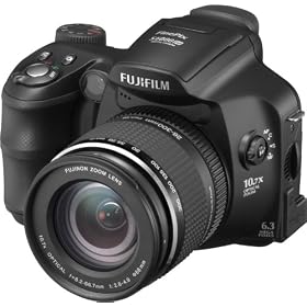 Fuji FinePix S6500 Digital Camera - Black (6.3MP, 10.7x Optical Zoom) 2.5" LCD