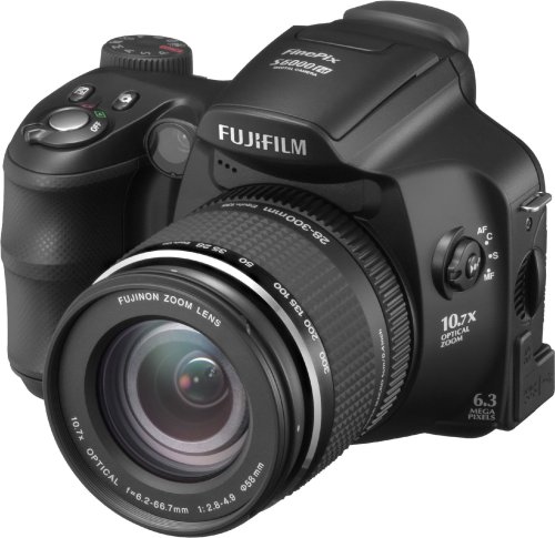 Fujifilm FinePix S6500 Digital Camera - Black (6.3MP, 10.7x Optical Zoom) 2.5inch LCD