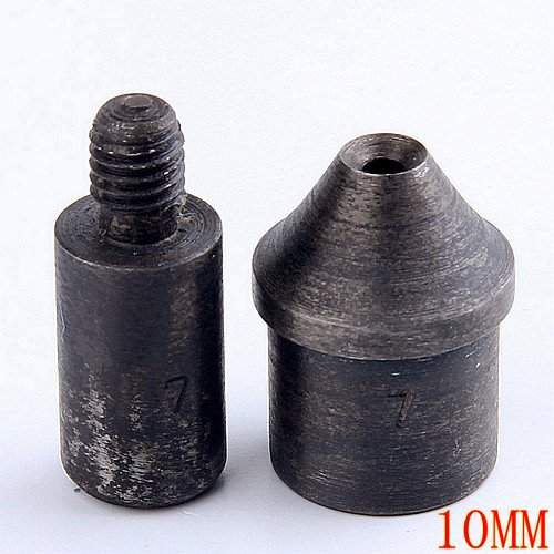 Leather Hand Press 10mm Round Crystal Attach the Rivets Tack Set Setting Die J0951-5