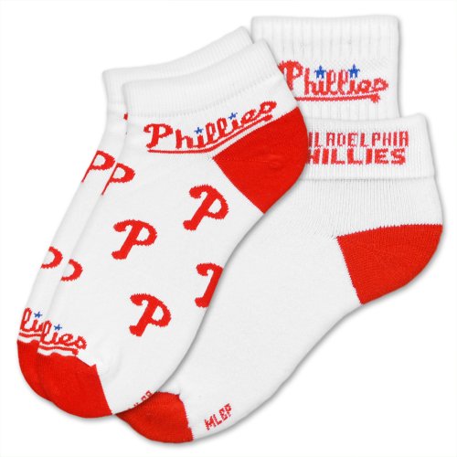 MLB Philadelphia Phillies Women's Socks (2 Pack)
