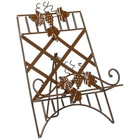 DII Antique Copper Grape Vine Cookbook Holder by DII