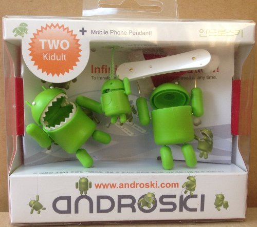 ドロイド君フィギュア+ストラップ ANDROSKI[並行輸入品]