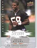 top sixtyfour Keith Rivers RC  Cincinnati Bengals / 2008 Upper Deck First Edition Football Card # 217 / NFL Football Trading Card in Screwdown!