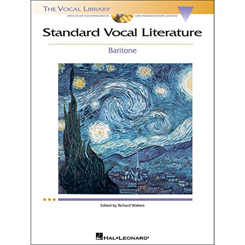 Hal Leonard Standard Vocal Literature Baritone Book & CD