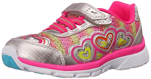 Stride Rite Joy Sneaker (Toddler/Little Kid),Silver/Pink,13 M US Little Kid Stride Rite Joy Sneaker (Toddler/Little Kid),Silver/Pink,13 M US Little Kid