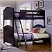 Cottage Bunk Bed in Black with Trundle