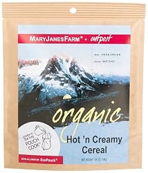 MaryJanesFarm Hot 'n Creamy Cereal, 3.8-Ounce Bags (Pack of 6)