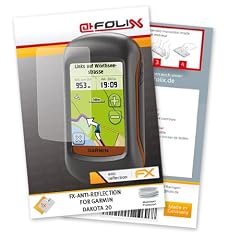 atFoliX FX-Antireflex Displayschutzfolie f�r Garmin Dakota 20 - Displayschutz antireflektierend! H�chste Qualit�t - Made in Germany!