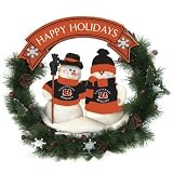 Cincinnati Bengals Team Snowman Wreath