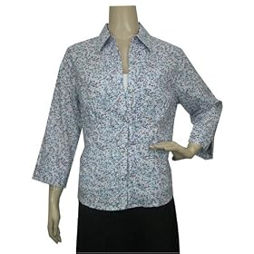 Buy Alfred Dunner Rhapsody Floral Blouse Multi by Alfred Dunner