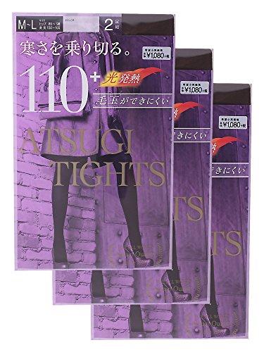 (アツギ)ATSUGI アツギタイツ 110デニール ＜2足組3セット＞