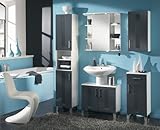 Badezimmer Badmöbel Anthrazit