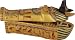 Small Anubis coffin with mummy inside, 4.5L