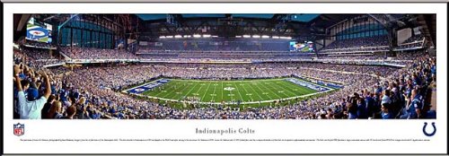 Indianapolis Colts - Lucas Oil Stadium - Framed Poster Print