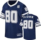 Connecticut Huskies Youth Navy Stadium Football Jersey