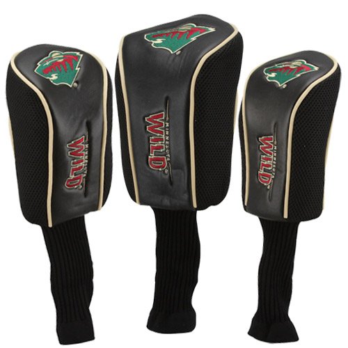 Minnesota Wild 3-Pack Golf Club Headcovers