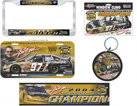 Buy Kurt Busch 2004 Nextel Cup Champion Ultimate Fan Pack by Wincraft