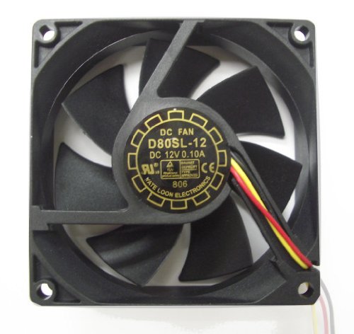 Yate Loon 80mm Low Speed Case Fan D80SL-12