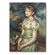 Portrait of a Young Lady - 5" x 7" Museum Quality Greeting Card