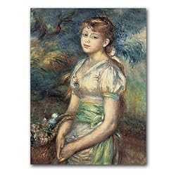 Portrait of a Young Lady - 5" x 7" Museum Quality Greeting Card