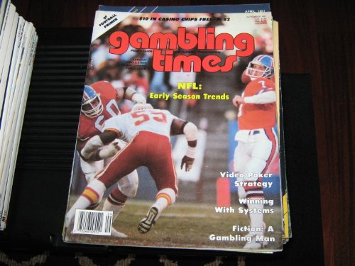 Gambling Times Magazine (JOHN ELWAY..#7...Denver Broncos , NFL: Early Season Trends , Video Poker Strategy, September 1987)