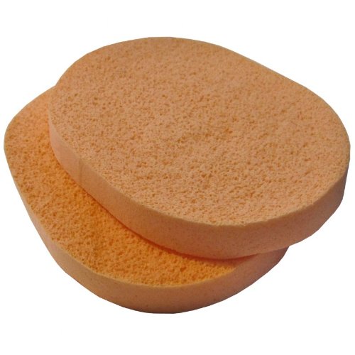 NEW SPA Cosmetic Cleansing Sponge. Now-woven. Pack of 2