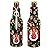 NFL Football 2015 Christmas Ugly Party Bottle Suit Holder Cooler 2-Pack