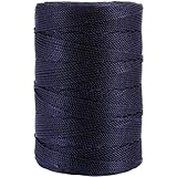 Iris 18-477 Nylon Crochet Thread, 197-Yard, Navy
