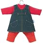 Corolle - Les Classiques - Accessoire Poup�e - Habillage B�b�s 42 cm - Ensemble Robe jean