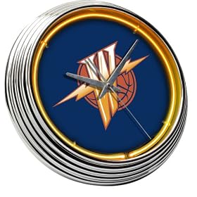 Golden State Warriors Neon Clock