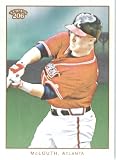 2009 Topps 206 Baseball Card #257 Nate McLouth Atlanta Braves Mint Condition- Shipped In Protective ScrewDown Display Case!