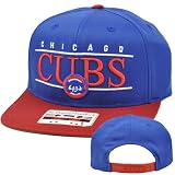 MLB American Needle Nineties Twill Hat Cap Snapback Flat Bill Chicago Cubs