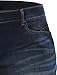 LE3NO Womens Plus Size Fitted High Rise Push Up Denim Jean Shorts