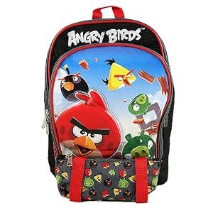 Angry Birds Junior Backpack [Includes Pencil Case]