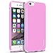 iPhone 6/ 6S Case, Insten [Slim Fit] TPU Case Skin Cover [Anti-Shock Protection] Compatible with Apple iPhone 6/ 6S (4.7) Late 2014 Model, Light Pink Jelly