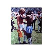 Pele Signed Photo - Pele & Bobby Moore