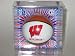 WISCONSIN BADGERS Mini-Replica NCAA Basketball CHRISTMAS ORNAMENT