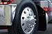 Truck Wheel - 60"W x 40"H - Peel and Stick Wall Decal by Wallmonkeys
