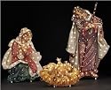 48" Fontanini Holy Family Lighted Nativity Christmas Yard Art #169898