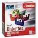 Electronics : Imation 3-1/2" Disks,PC Format,1.44MB,w/Plastic Case,10/PK,Neon Clr.